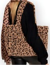 Dames Teddy Shopper - Tas - Luipaardprint - Trendy