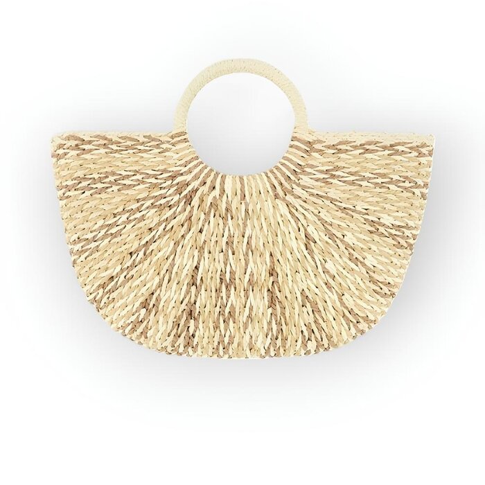 Dames Strand Tas - Schouder - Hand - Beige - Summervibes