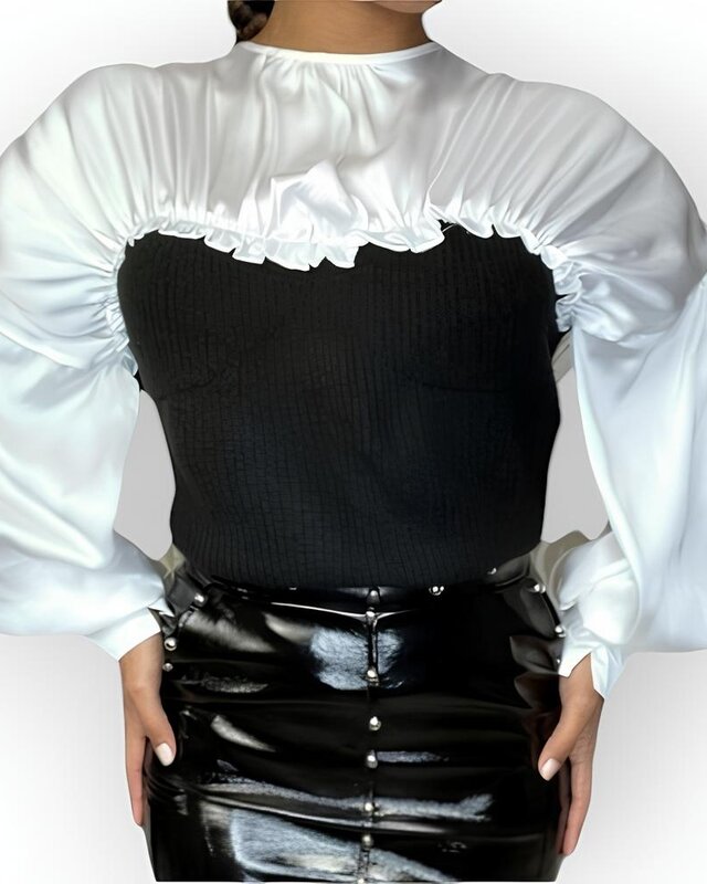 Dames Fashion Blouse-Trui - Satijn - Must have