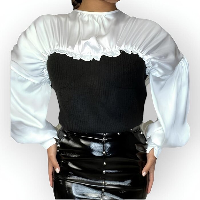 Blouse-Trui - Satijn - Must have