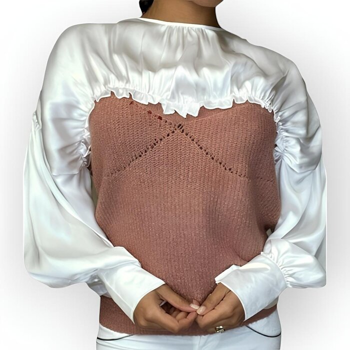 Blouse-Trui - Satijn - Must have