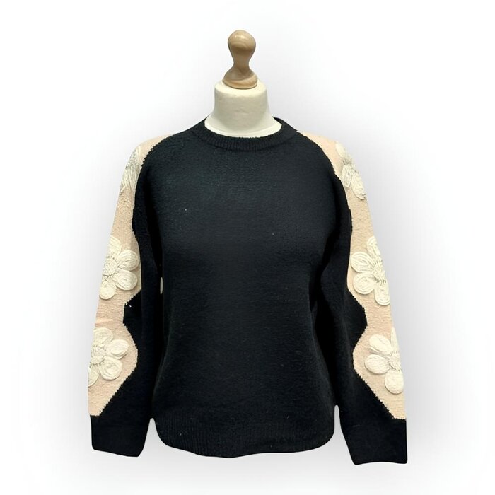 Trui - Fashion Design - Bloemen Mouw
