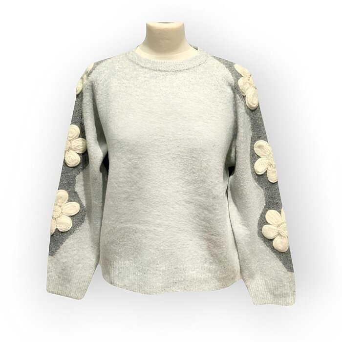 Trui - Fashion Design - Bloemen Mouw