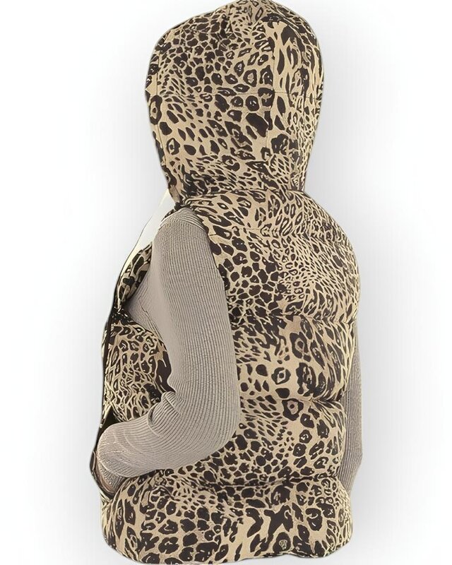 Stoere Bodywarmer - Dames - Luipaardprint