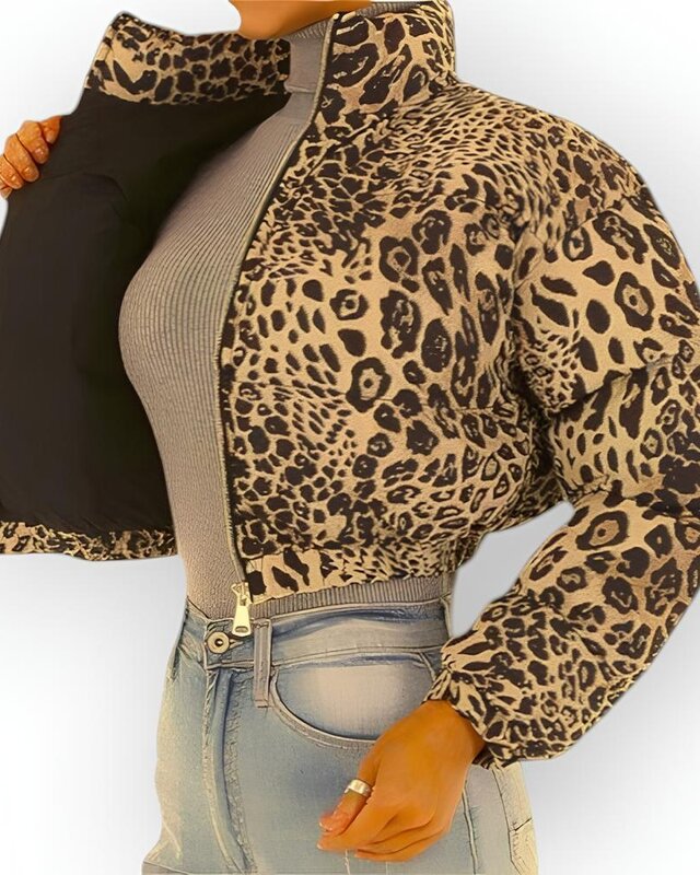 Dames Jack Cropped - Luipaard - Wild