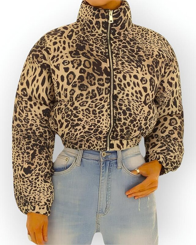 Dames Jack Cropped - Luipaard - Wild