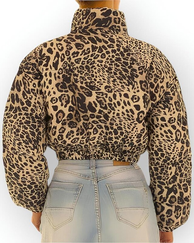 Dames Jack Cropped - Luipaard - Wild