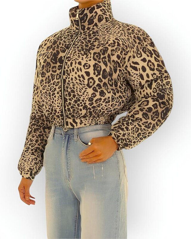 Dames Jack Cropped - Luipaard - Wild