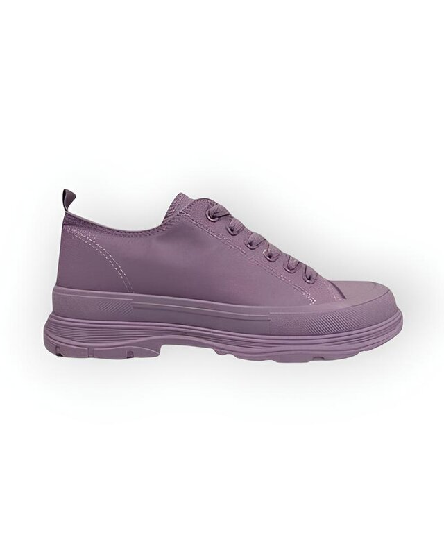 Dames Canvas Sneakers - Lila - Zomer