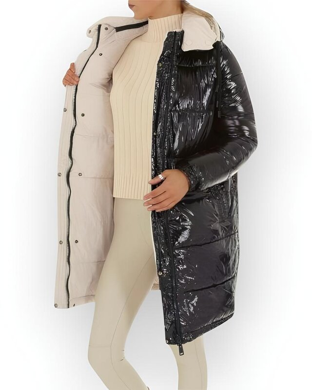 Dames Parka - Dubbelzijdig Ontwerp - Winter