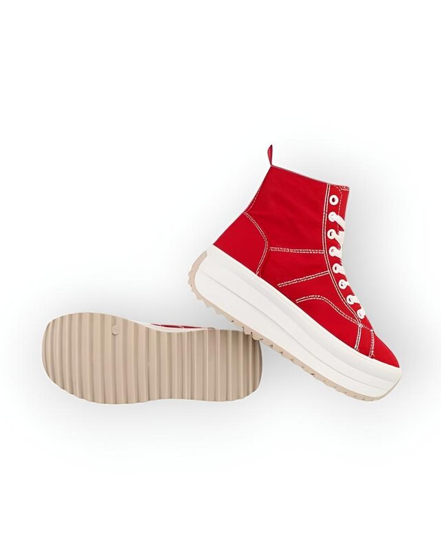 Hoge Sneakers - Platform - Stijlvol - Dames