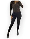 Bodysuit - Luipaard - Chocolate - Fashion Dames