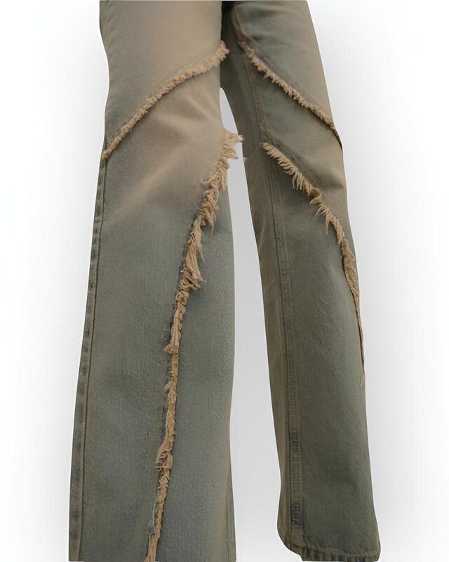 Jeans - Rafeldetails - Dirty look - Stoere - Dames