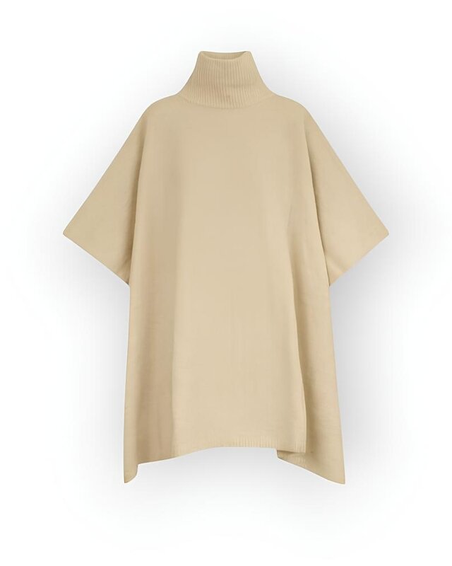 Elegante Poncho - Zachte Kol - Fashion