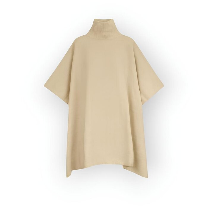 Elegante Poncho - Zachte Kol - Fashion