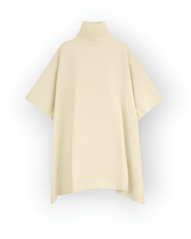 Elegante Poncho - Zachte Kol - Fashion