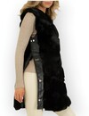 Luxe - Faux Fur - Bodywarmer - Leder - Dames Design