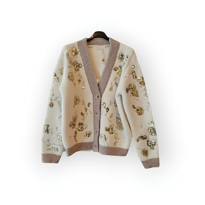 Vest - Borduursels - Pailletten