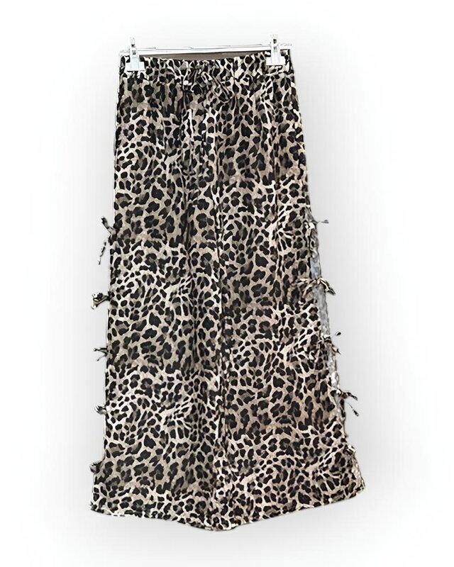 Dames - Luipaard - Palazzo Broek – Stijlvol - Knotted