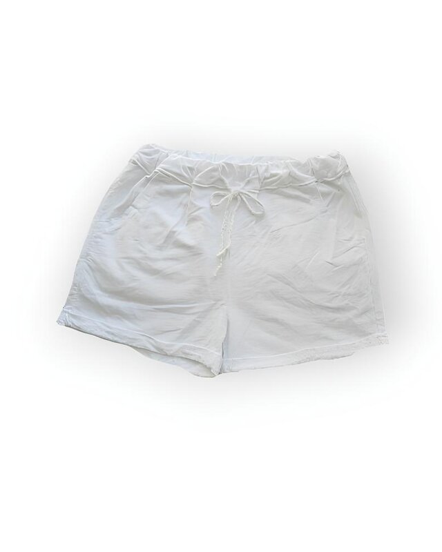 Dames Short | Aantrekkoord & Zakken
