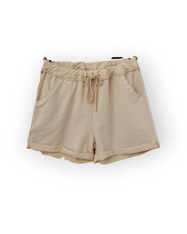 Dames Short | Aantrekkoord & Zakken