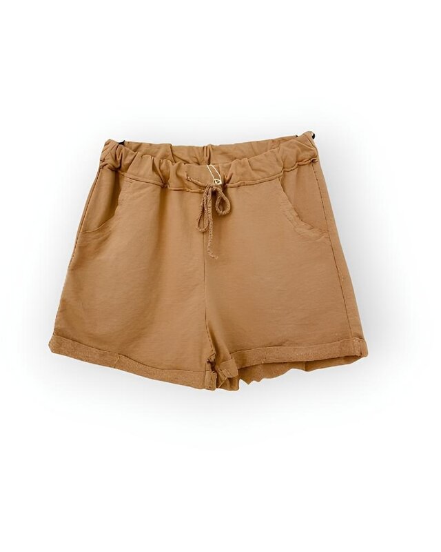 Dames Short | Aantrekkoord & Zakken