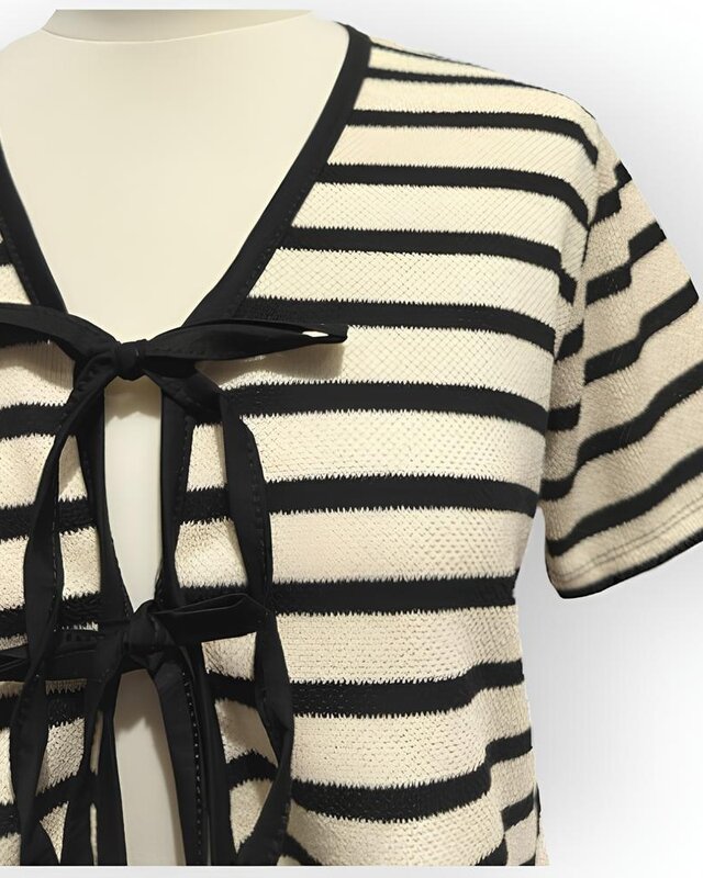 Striped Elegance | Dames Shirt – Stijlvol & Uniek