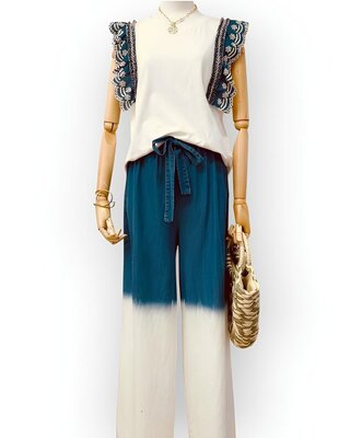 Denim Grace | Dames Shirt – Embroid  & Uniek