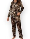 Luxury Leopard | Dames Satijnen Pyjama Set