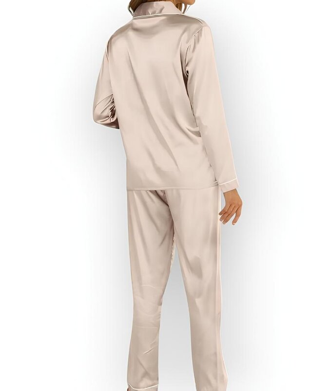 Silky Dream | Satijnen Dames Pyjama Set – Luxe & Comfort