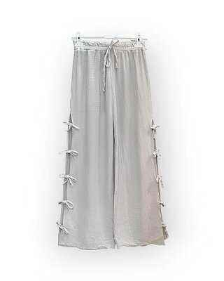 Timeless Flow | Palazzo - Dames Broek - Strikdetail