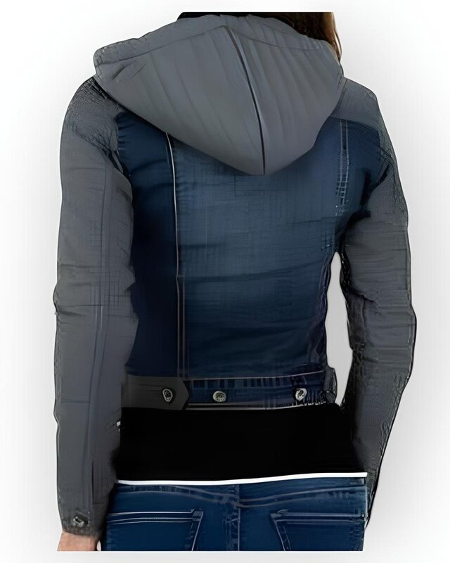 Denver Denim Dames jack | Afneembare Capuchon