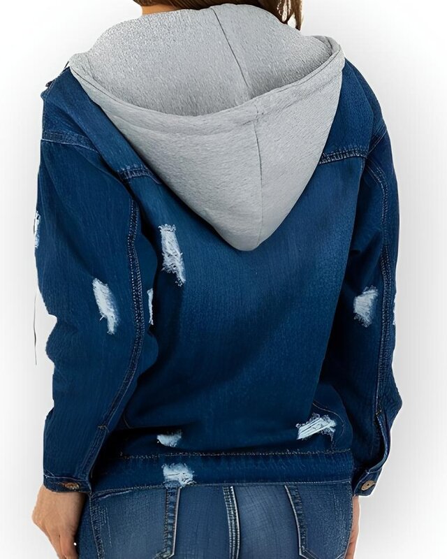 Urban Edge Raw Spijkerjack | Afneembare Capuchon