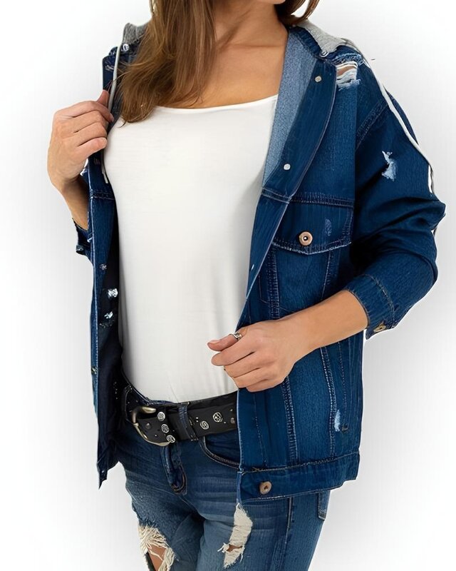 Urban Edge Raw Spijkerjack | Afneembare Capuchon