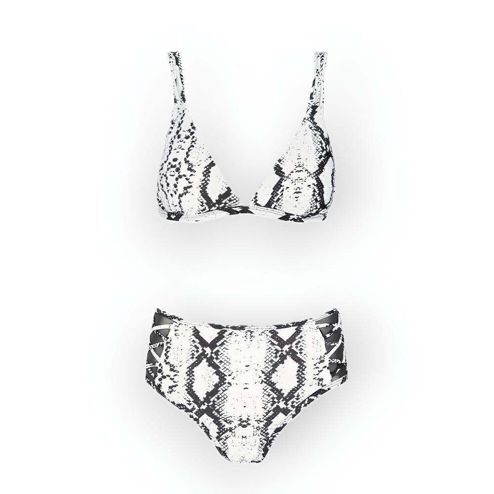 Nayra | Bikiniset met Slangenprint - Verstelbare Bandjes