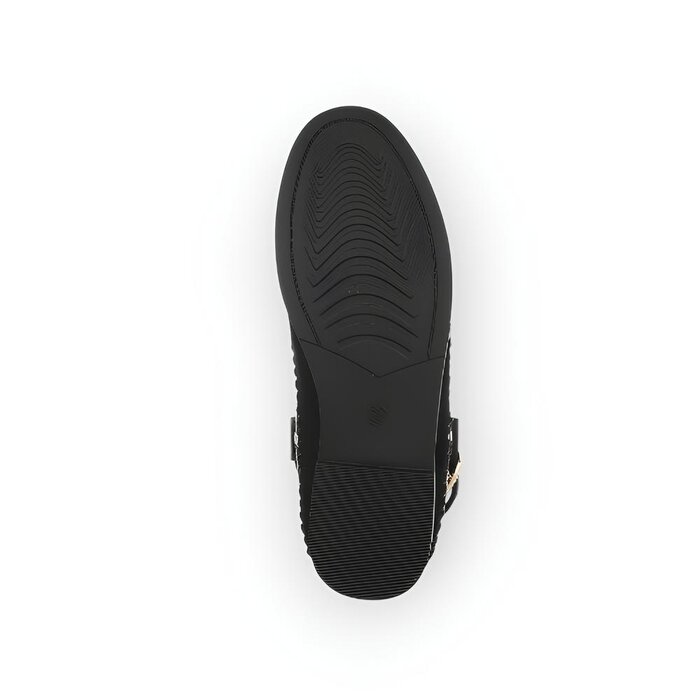 Indira – Unieke Western Boots - Mesh, Gouden Gesp en Studs