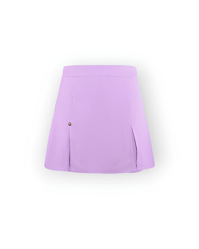 Luchtige Skort in Pastel kleuren, Blauw, Lila en Fuchsia
