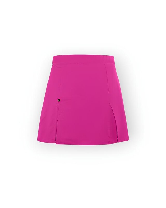 Luchtige Skort in Pastel kleuren, Blauw, Lila en Fuchsia