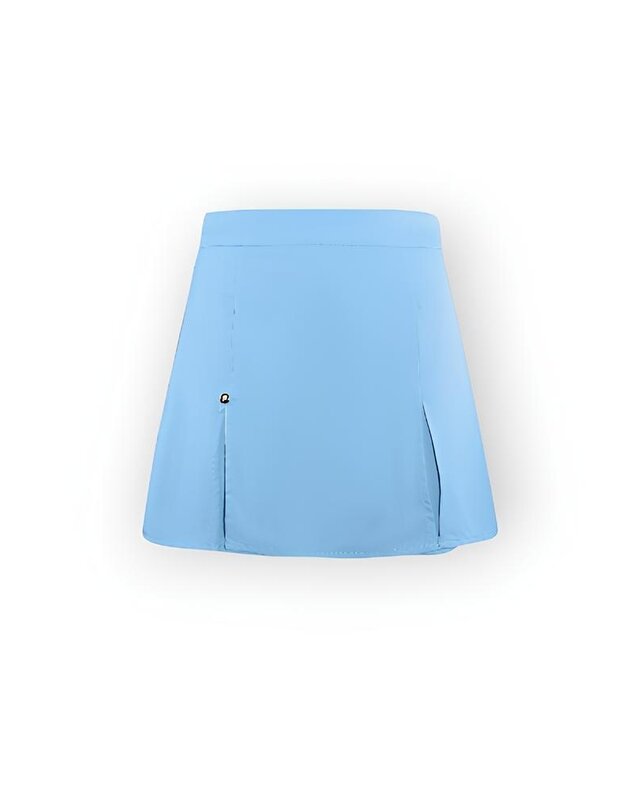 Luchtige Skort in Pastel kleuren, Blauw, Lila en Fuchsia