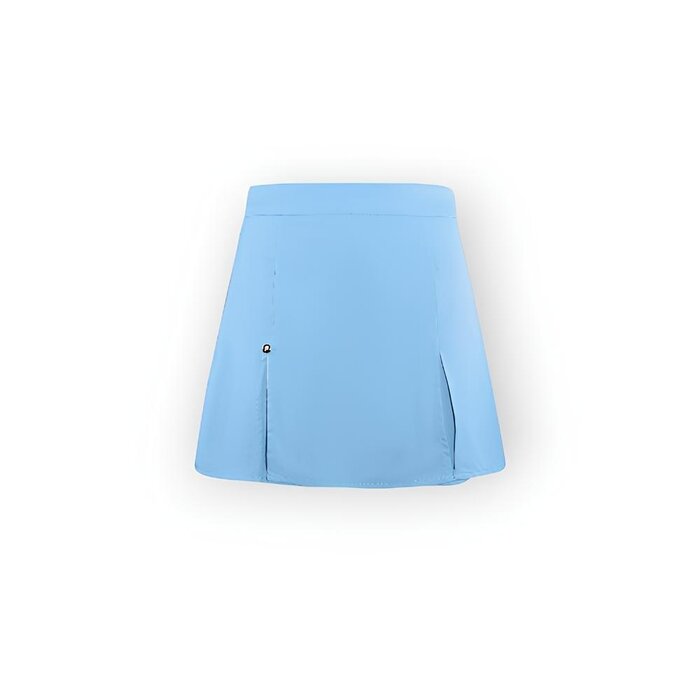 Luchtige Skort in Pastel kleuren, Blauw, Lila en Fuchsia