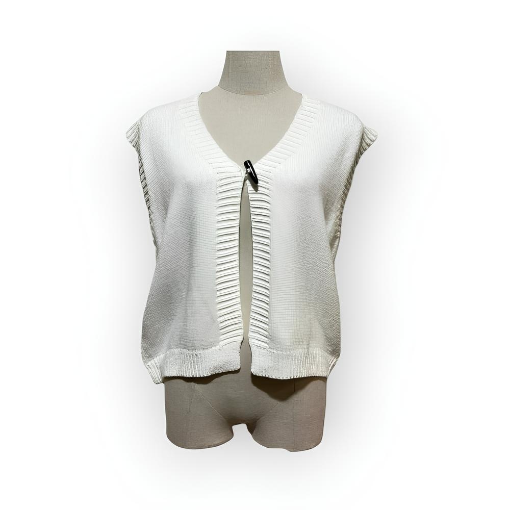 Mira – Dames Gilet in Zachte Neutrale Tinten