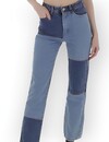 Patty – Patchwork Denim Jeans - Dames