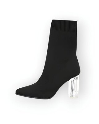 Kiras - Enkelsok Laarzen – Trendy Fit - Statement Hak