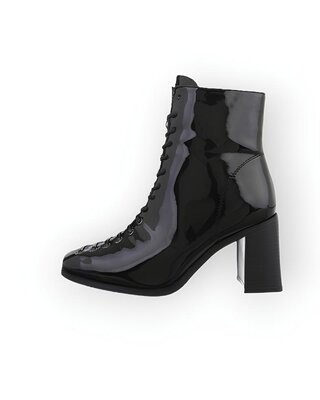 Nina – Enkellaarsjes – Lak - Blokhak