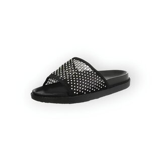 Noir – Dames Slippers - Stras-in 2 kleuren