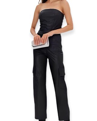 Niva – Jumpsuit Leder Cargo