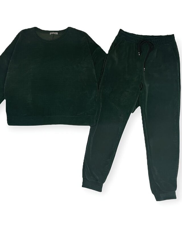 Lysa – Tweedelige Set – Ribfluwelen Trui - Broek