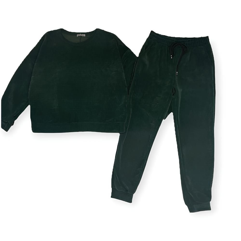 Lysa – Tweedelige Set – Ribfluwelen Trui - Broek