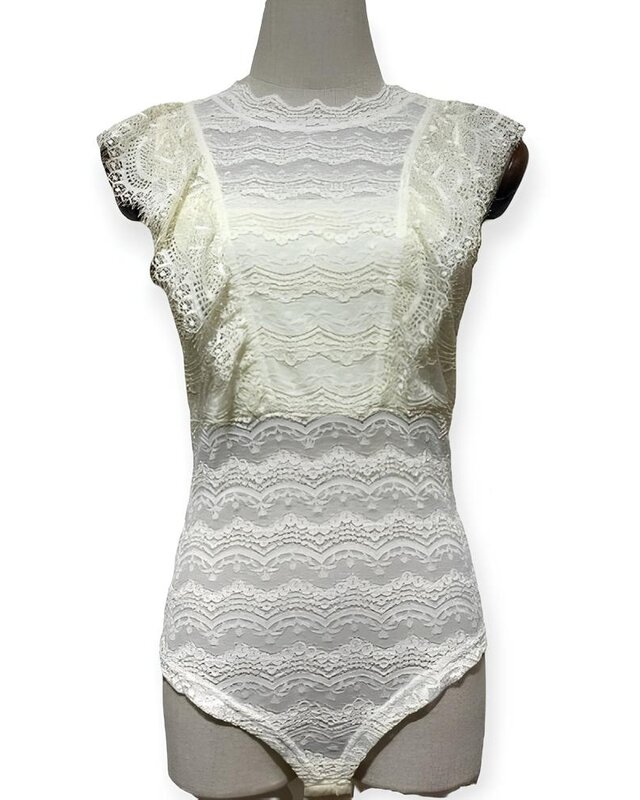 Auri – Bodysuit – Kantdetails - Broderie