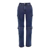 Cargo Jeans - Hoge Taille - Comfortabele Pasvorm
